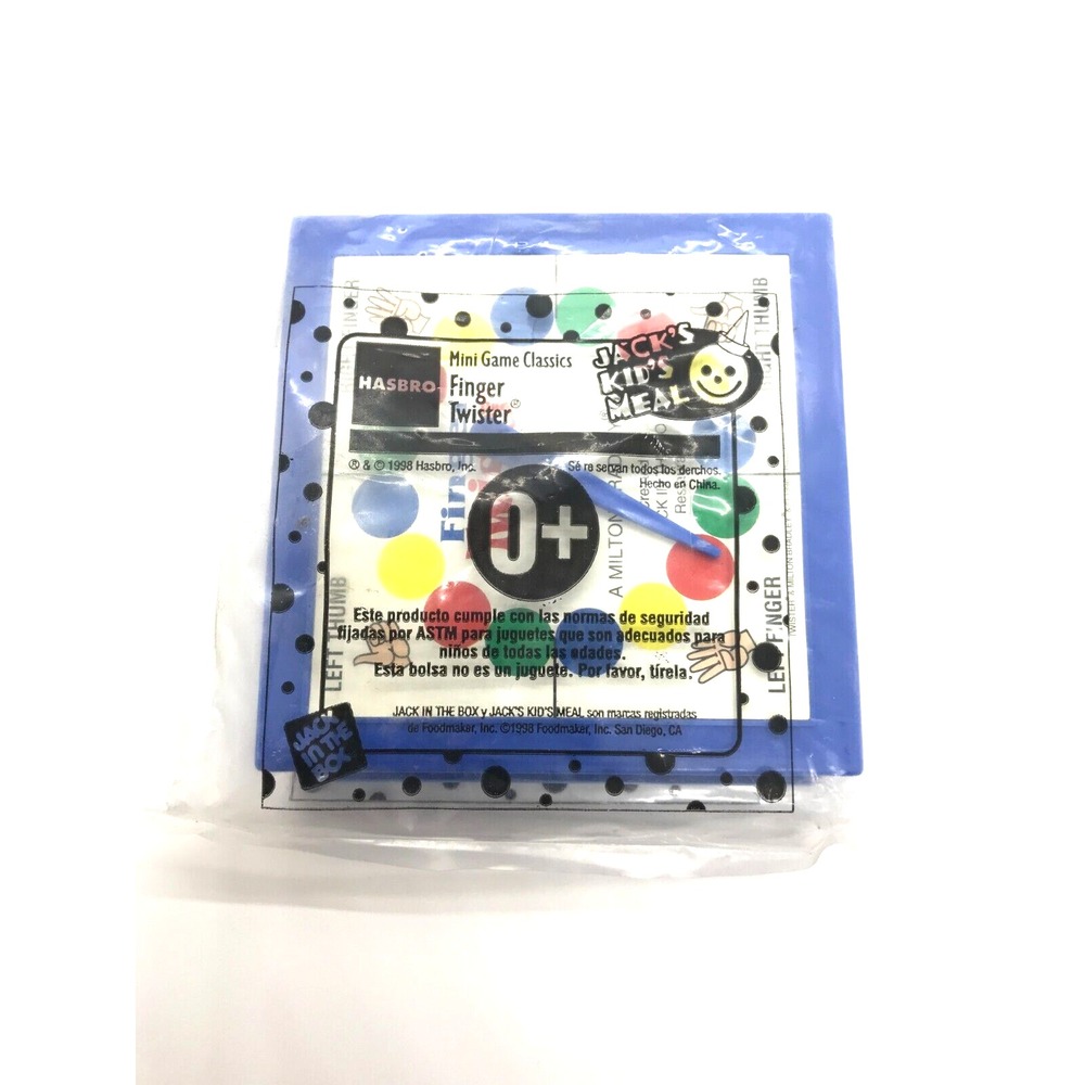 Jack in the Box Finger Twister TOY SEALED
